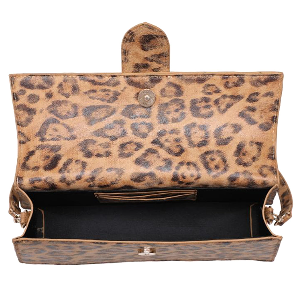 SMOOTH LEOPARD CROSSBODY