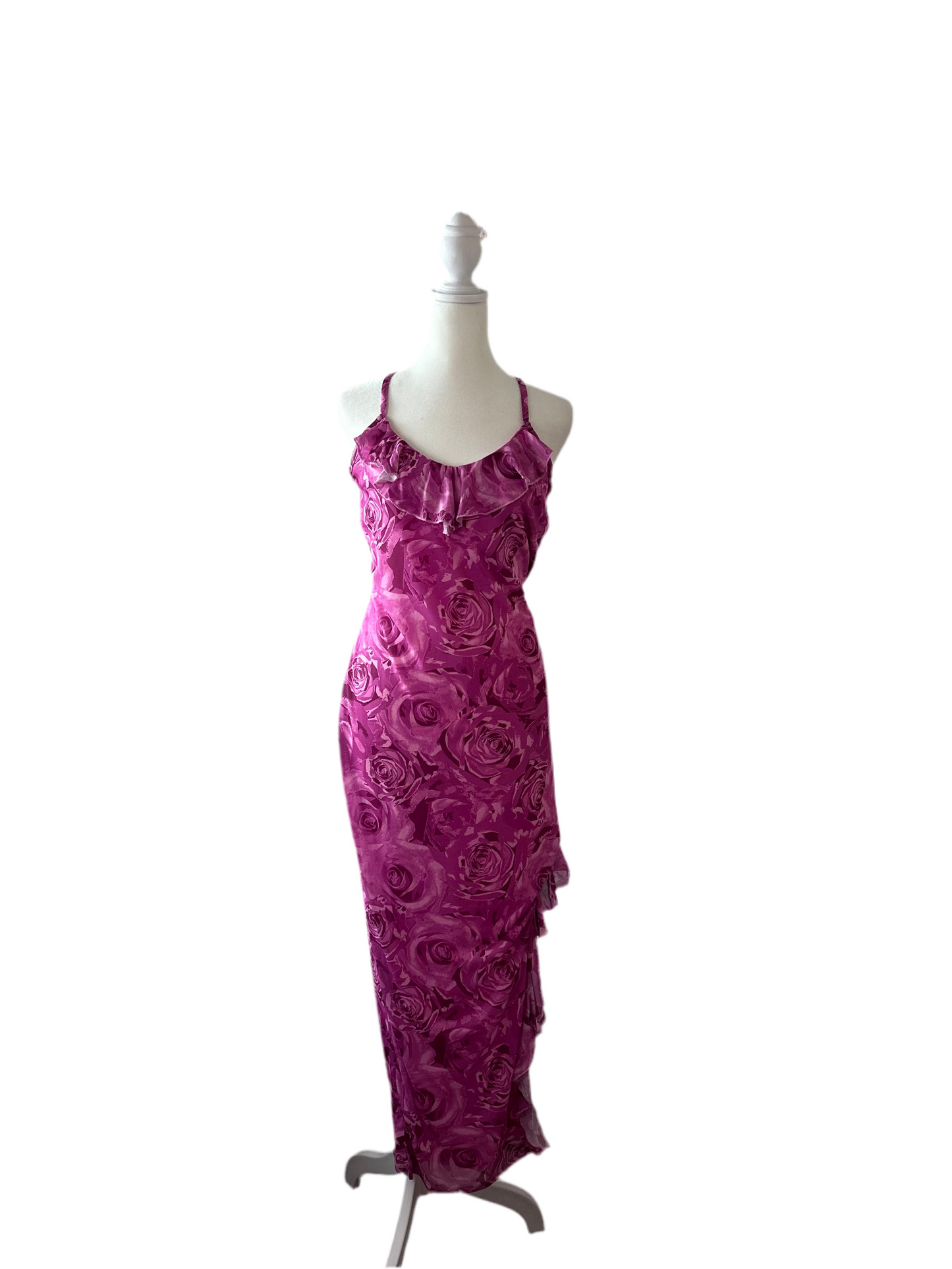 Pink maxi dress