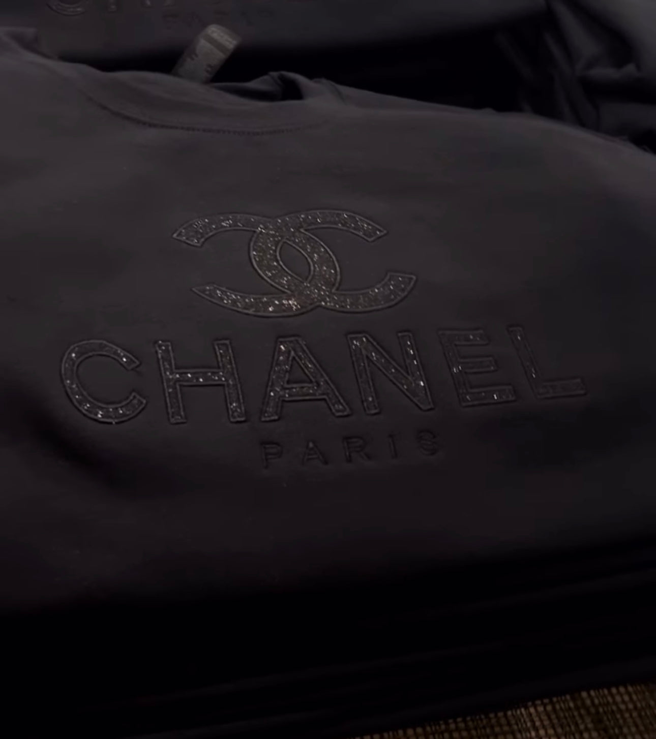 Rhinestone cc Crewneck