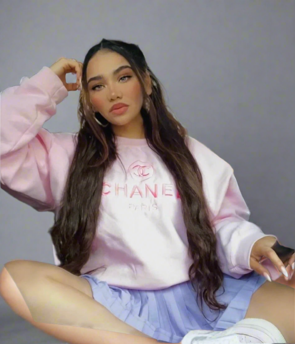 RESTOCK!!! CC light pink crewneck