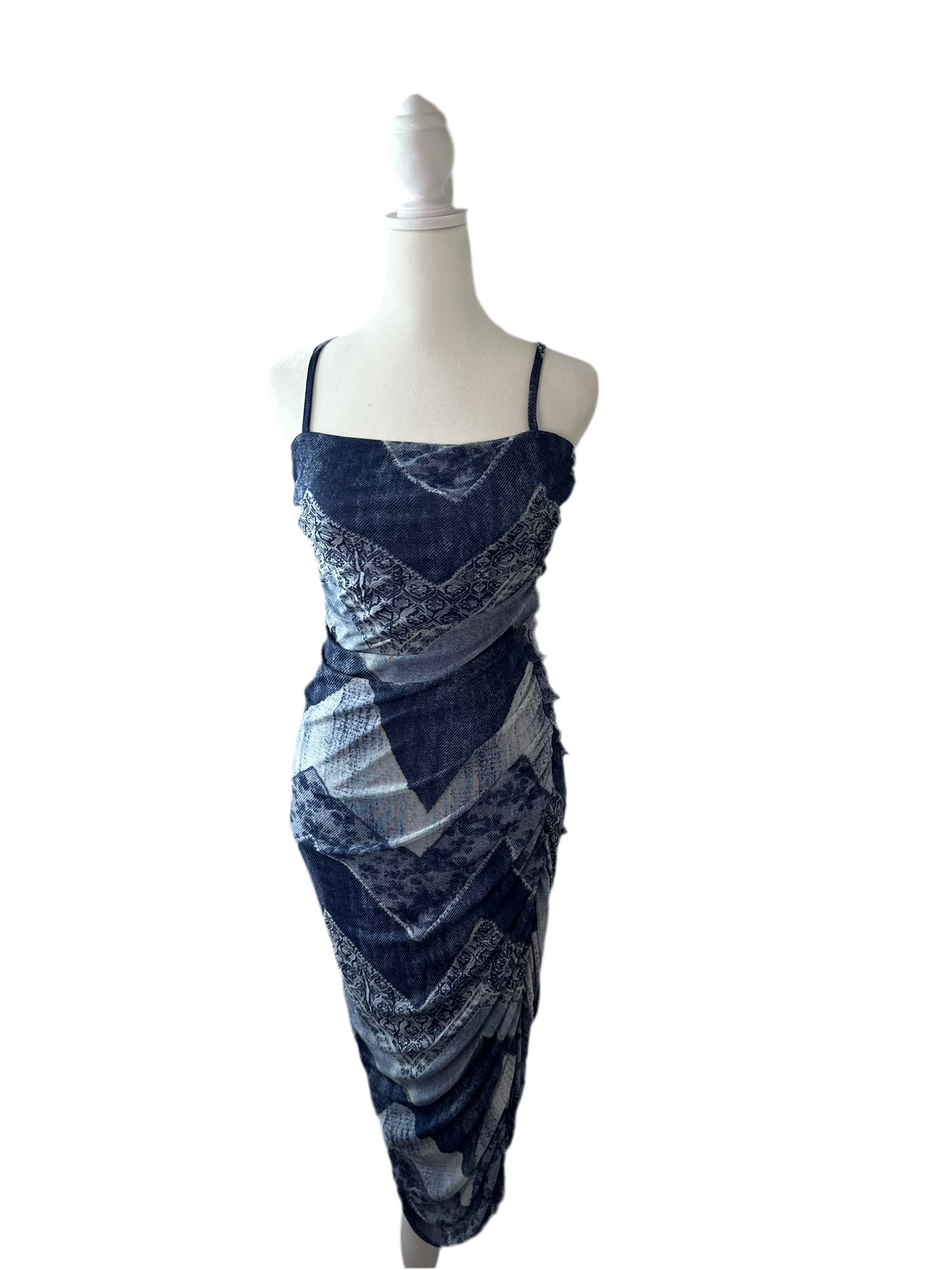 Sky midi dress