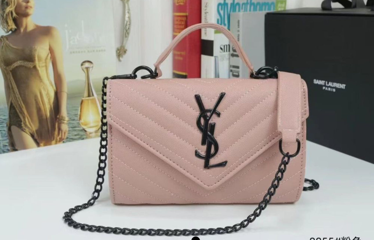 Blush handbag