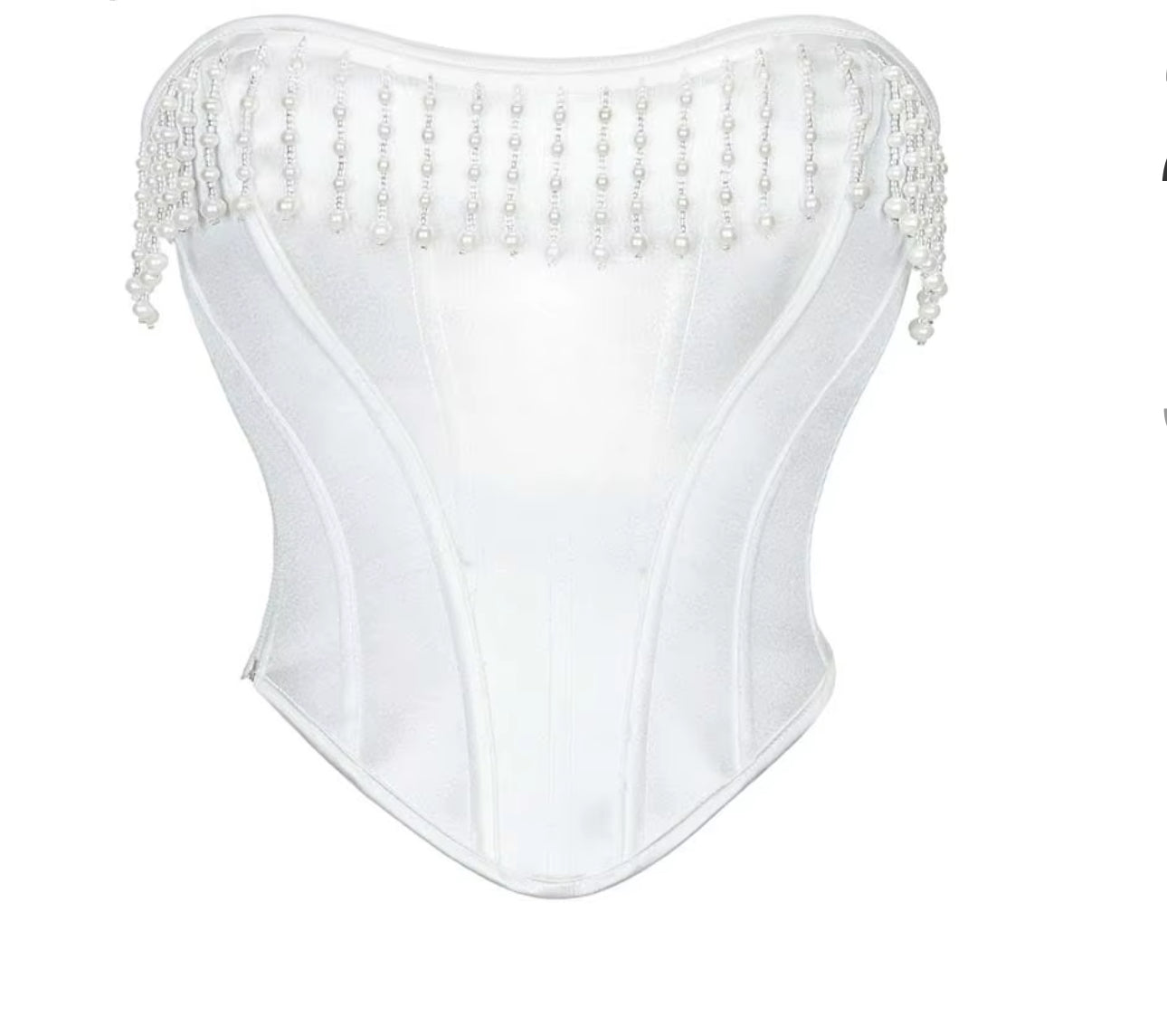 Pearl corset