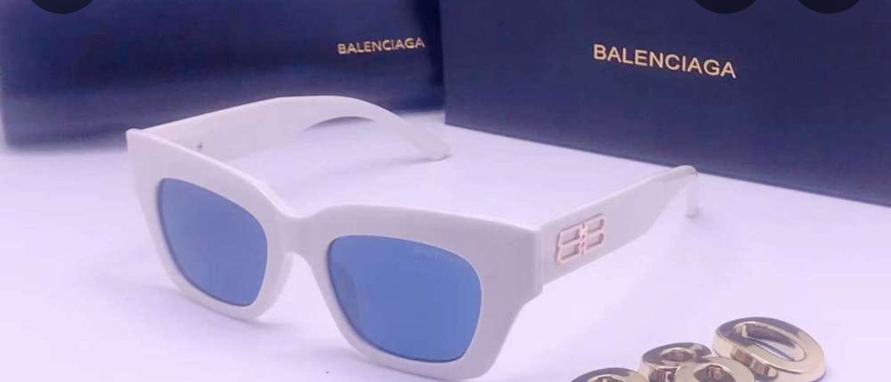 BB white sunglasses