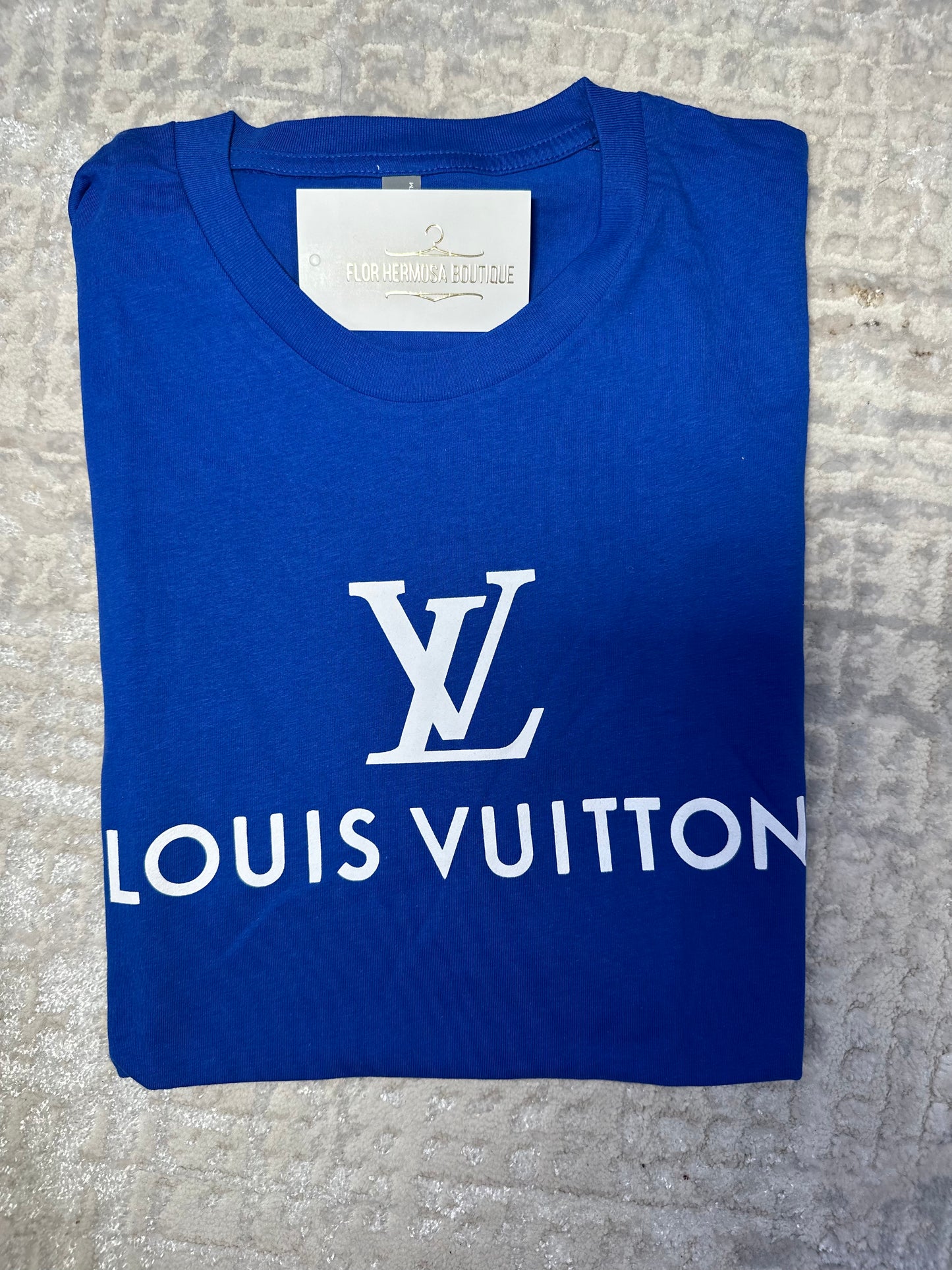 Royal blue T-shirt