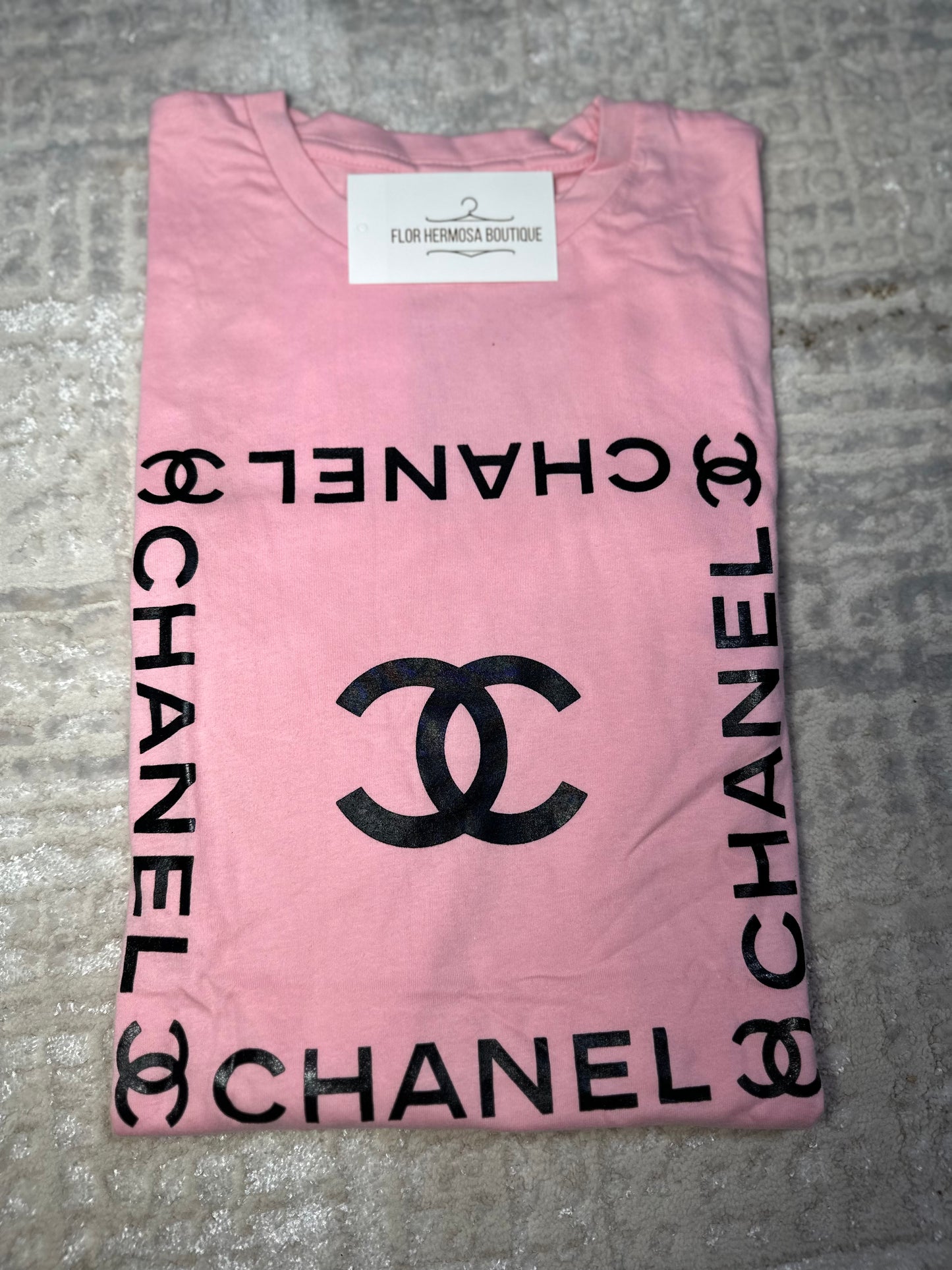 Cc pink T-shirt