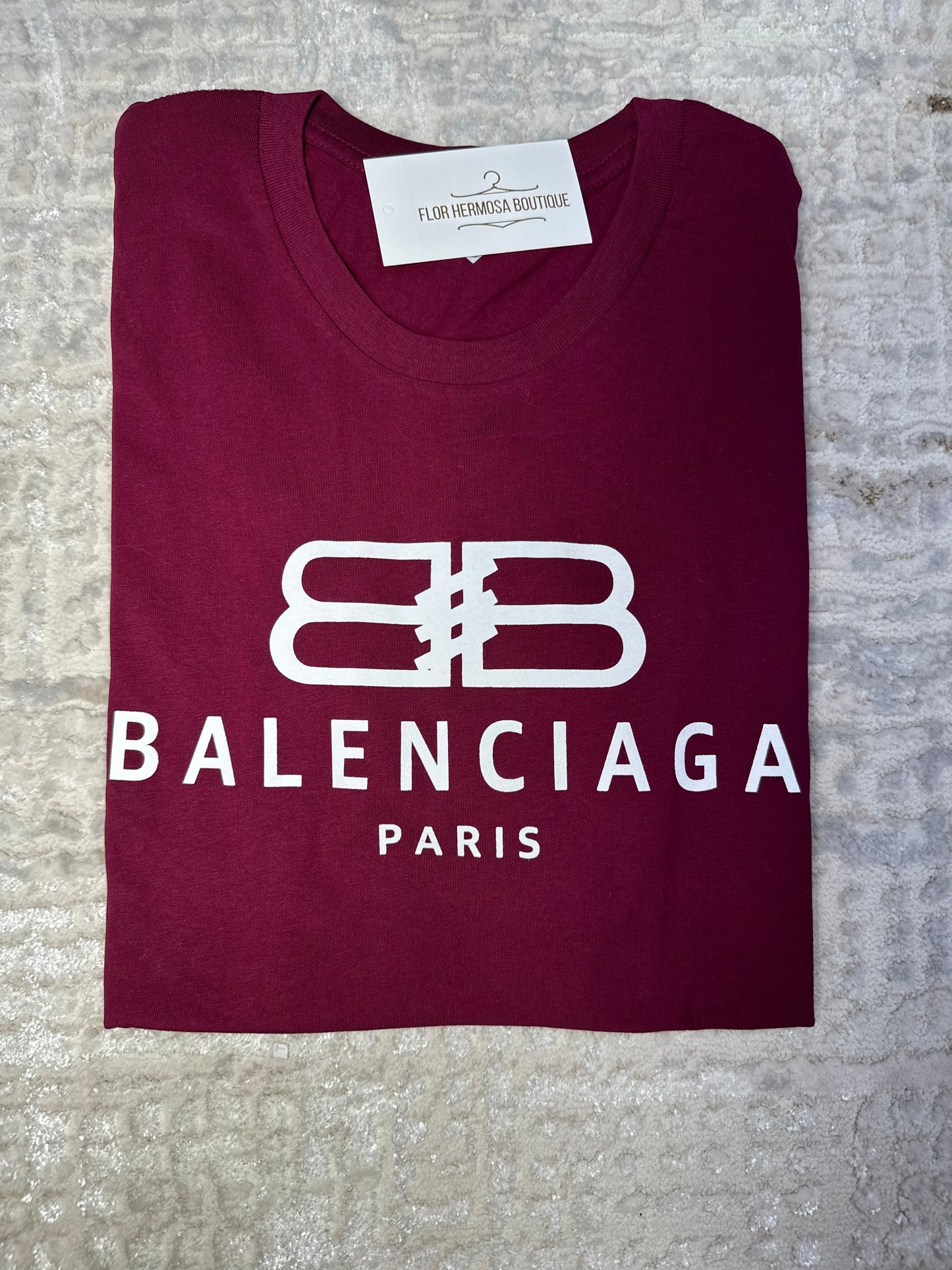BB burgundy T-shirt