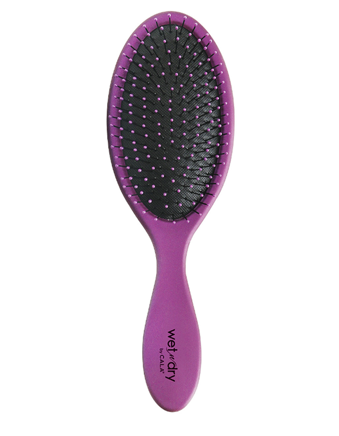 PURPLE WET N DRY DETANGLING HAIR BRUSH