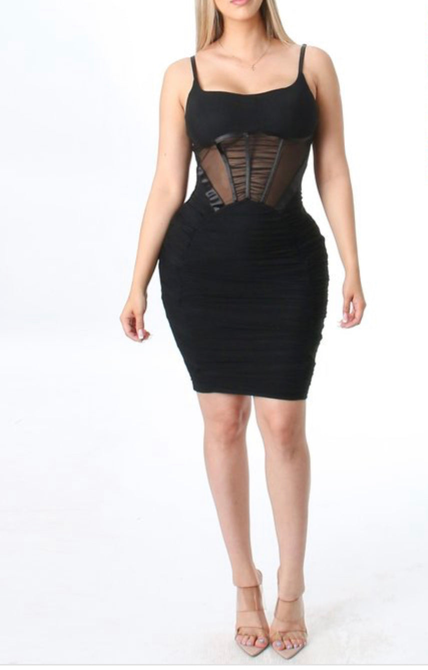 BLACK Woman Dress