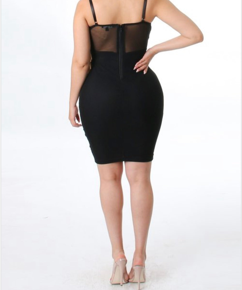 BLACK Woman Dress