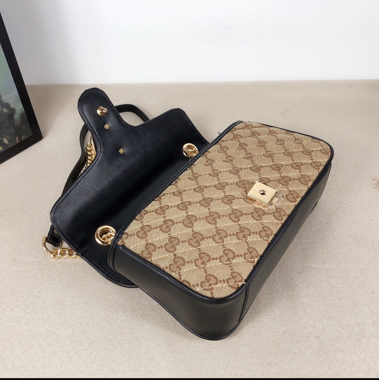 GG light brown bag