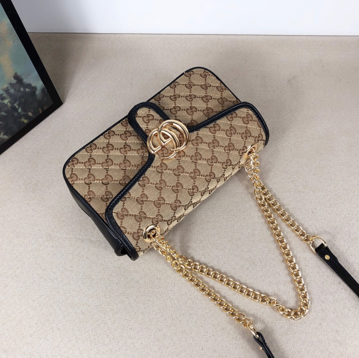 GG light brown bag