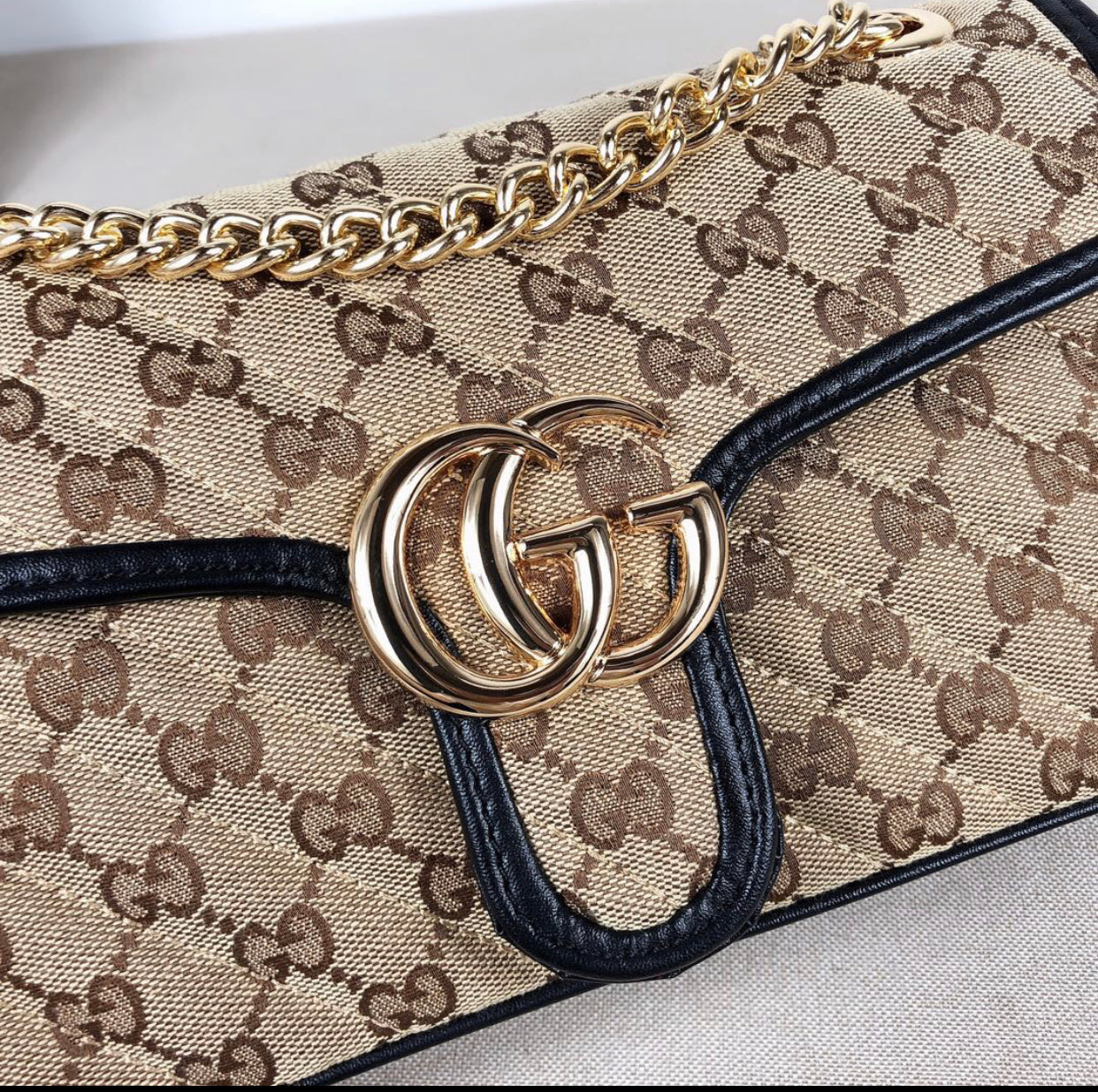 GG light brown bag