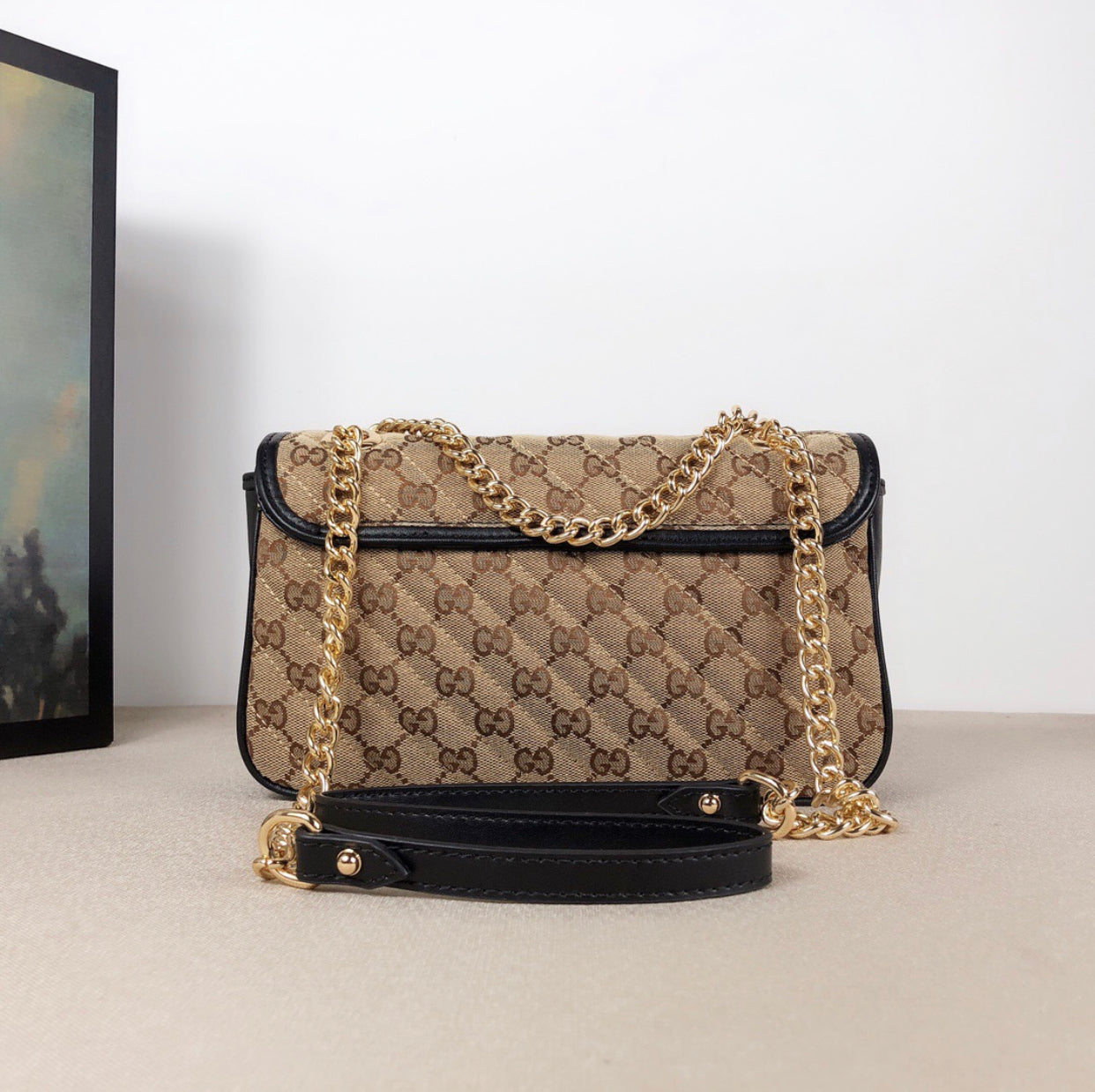 GG light brown bag