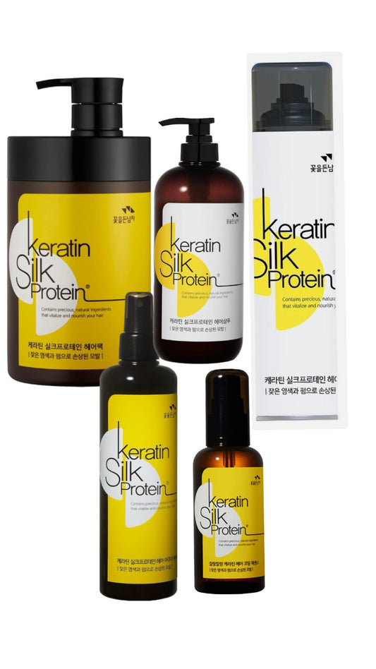 KERATIN SILK PROTEIN HAIR ESSENCE BUNDLE