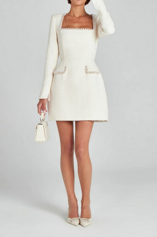 WHITE PRETTY WOMAN DRESS