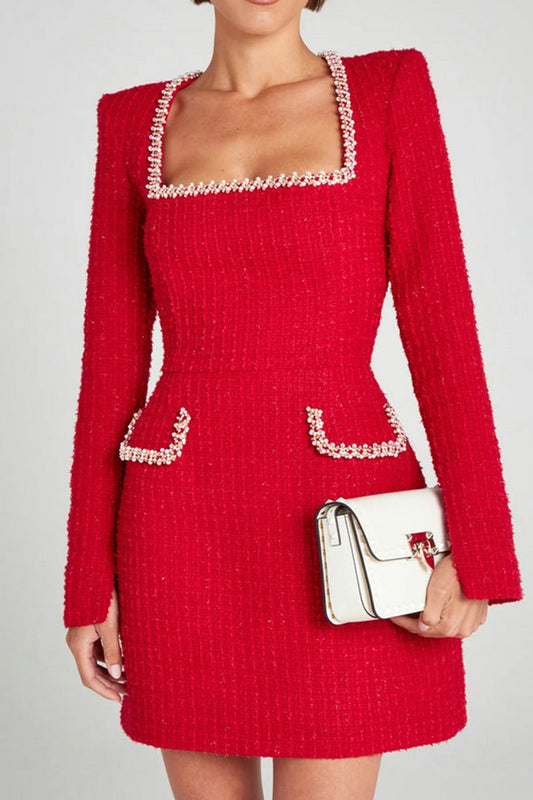 RED PRETTY WOMAN DRESS