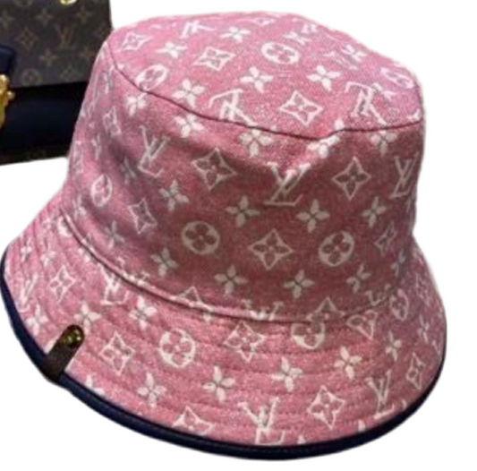 Pink inspired bucket hat