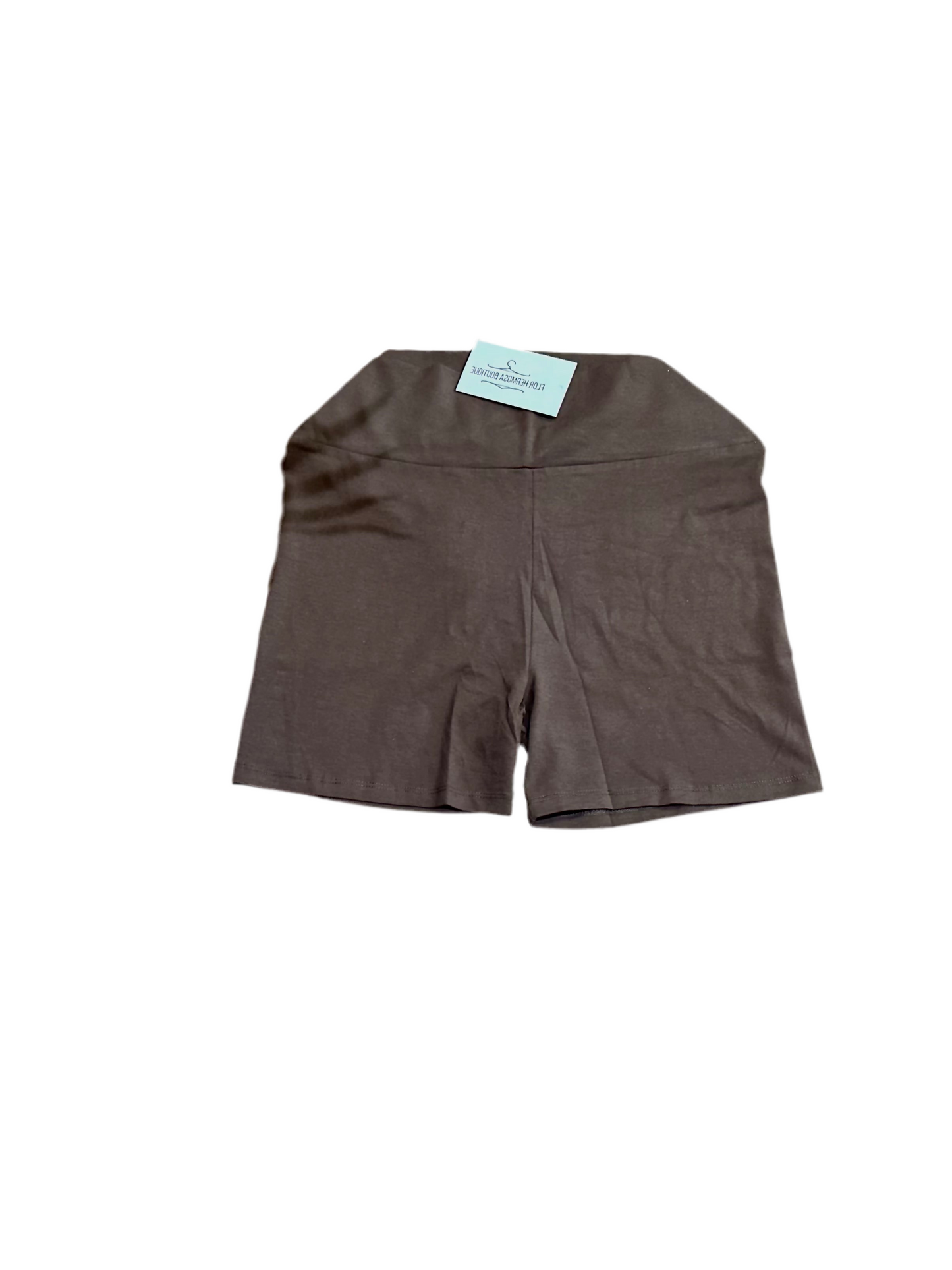 Brown biker shorts