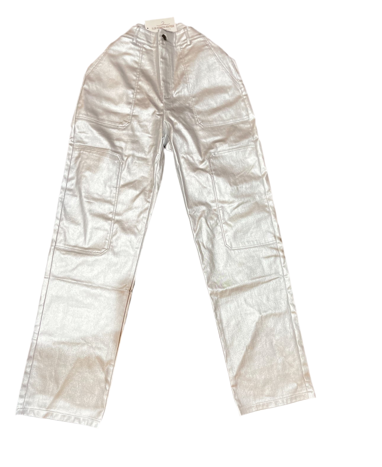 Metallic pants