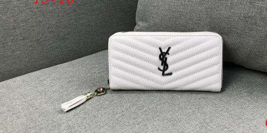 White inspired wallet