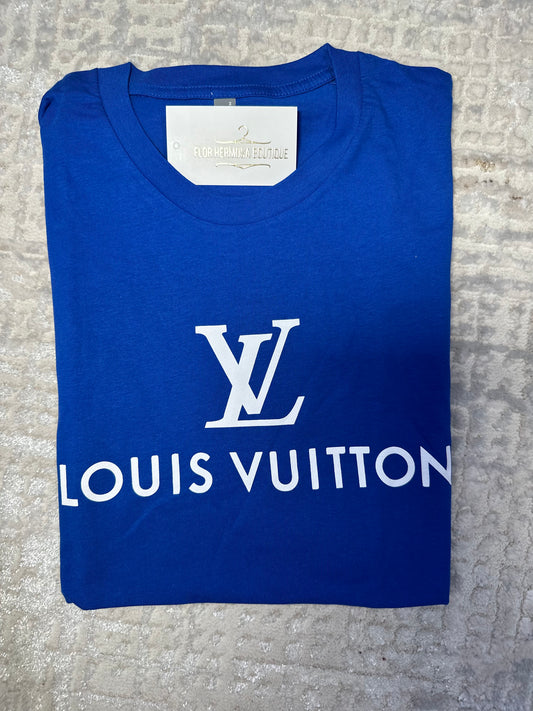 Royal blue T-shirt
