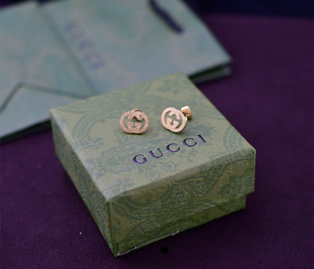 GG ROSEGOLD EARRINGS