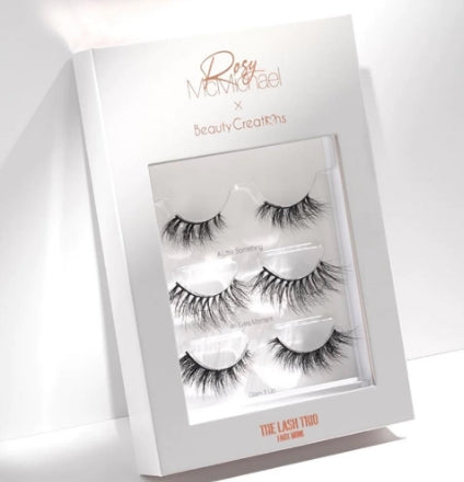 BEAUTY CREATIONS ROSY MCMICHAEL THE EYELASH TRIO SET